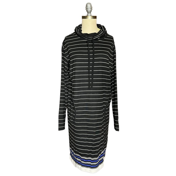 Max Studio Striped Cowl Neck Dress size Small - Picture 1 of 16